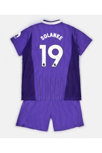Tottenham Hotspur Dominic Solanke #19 Babyklær Tredje Fotballdrakt til barn 2026-27 Korte ermer (+ Korte bukser)